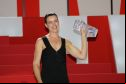 Olivia Williams received FIPRESCI Award on behalf of Roman Polanski