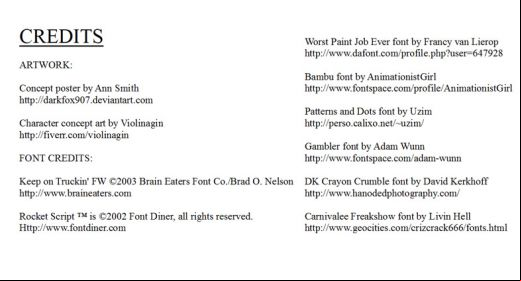 Local Sugar - Meet the Credits!  I think that's how this works!  Maybe!