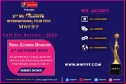 Anup Jalota Presents 5th Moonwhite Films International Film Fest - MWFIFF  Final Closing DEADLINE 6th October 2022. 